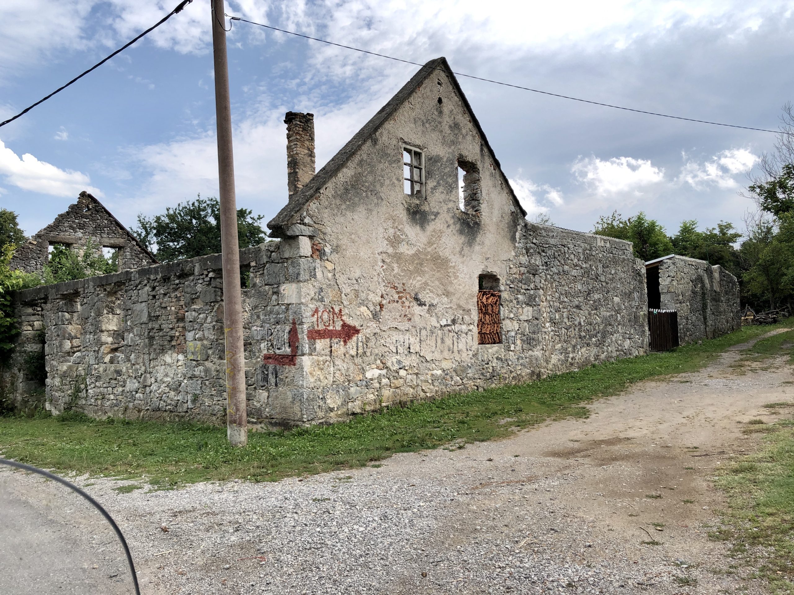 Resti della fattoria di Irina