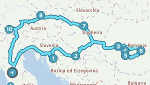 Percorso del rientro