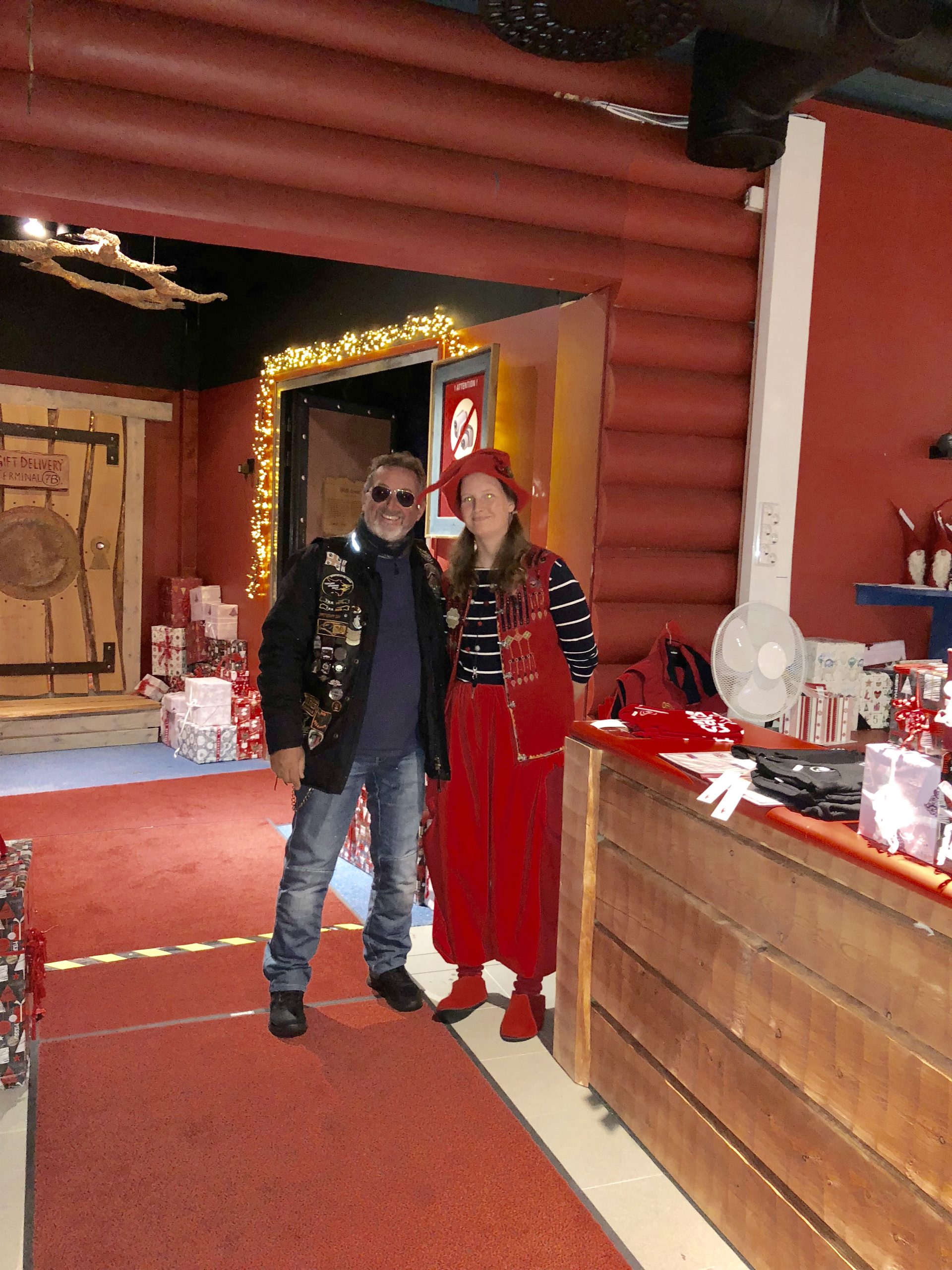 Atmosfera natalizia al Santa Claus Village