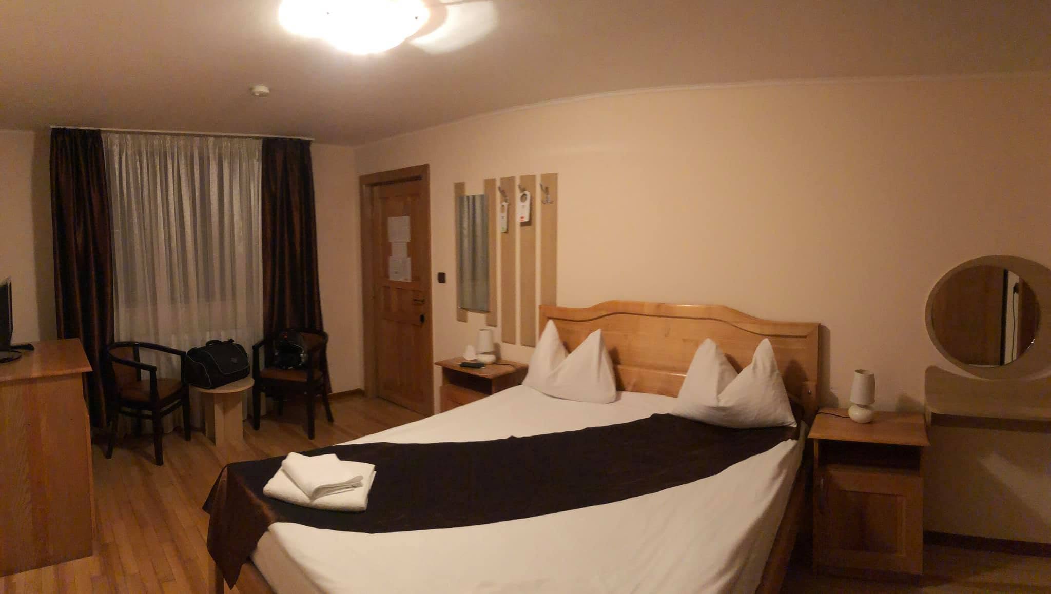 Camera dell'hotel in Transilvania